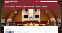 Desktop Screenshot of mountcanaan.com